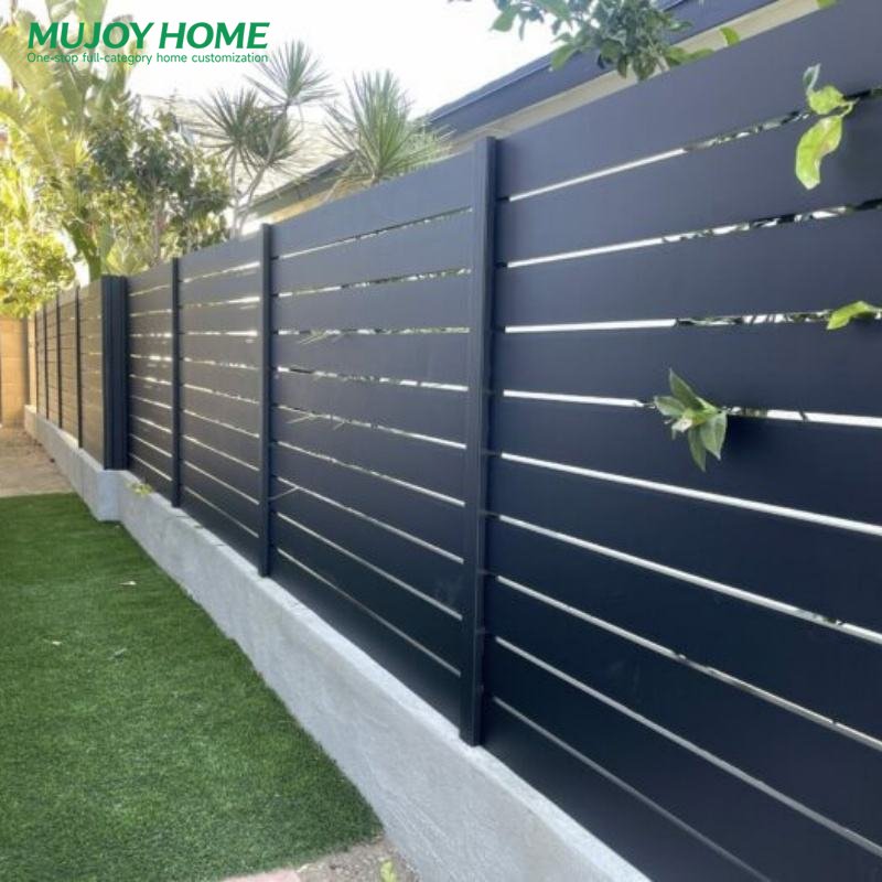 Aluminum Fencel Panels Material Outdoor Powder Coating Electric Fences Profile for Gate