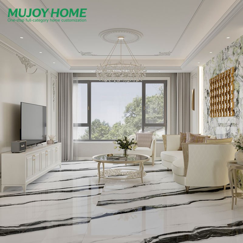 Polished Marble Slab Natural Gold Vein Marble Tile Luxury Interior Wall Cladding Flooring