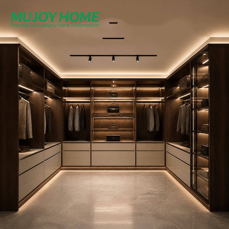 Wooden Panel Modern Wardrobe Bedroom Storage Cabinet Modern Bedroom Cabinets