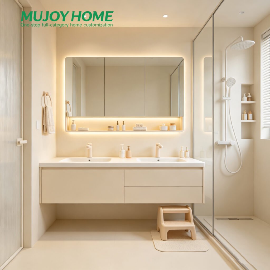 Design Easy Cleaning Prefabricated Modular Bathroom Pods for High-End Residential Areas