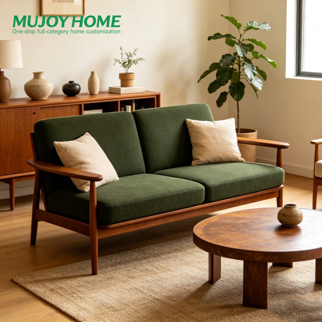 Furniture Lounge Suite Modern Simple Velvet Fabric Sectional Modular Living Room Sofa
