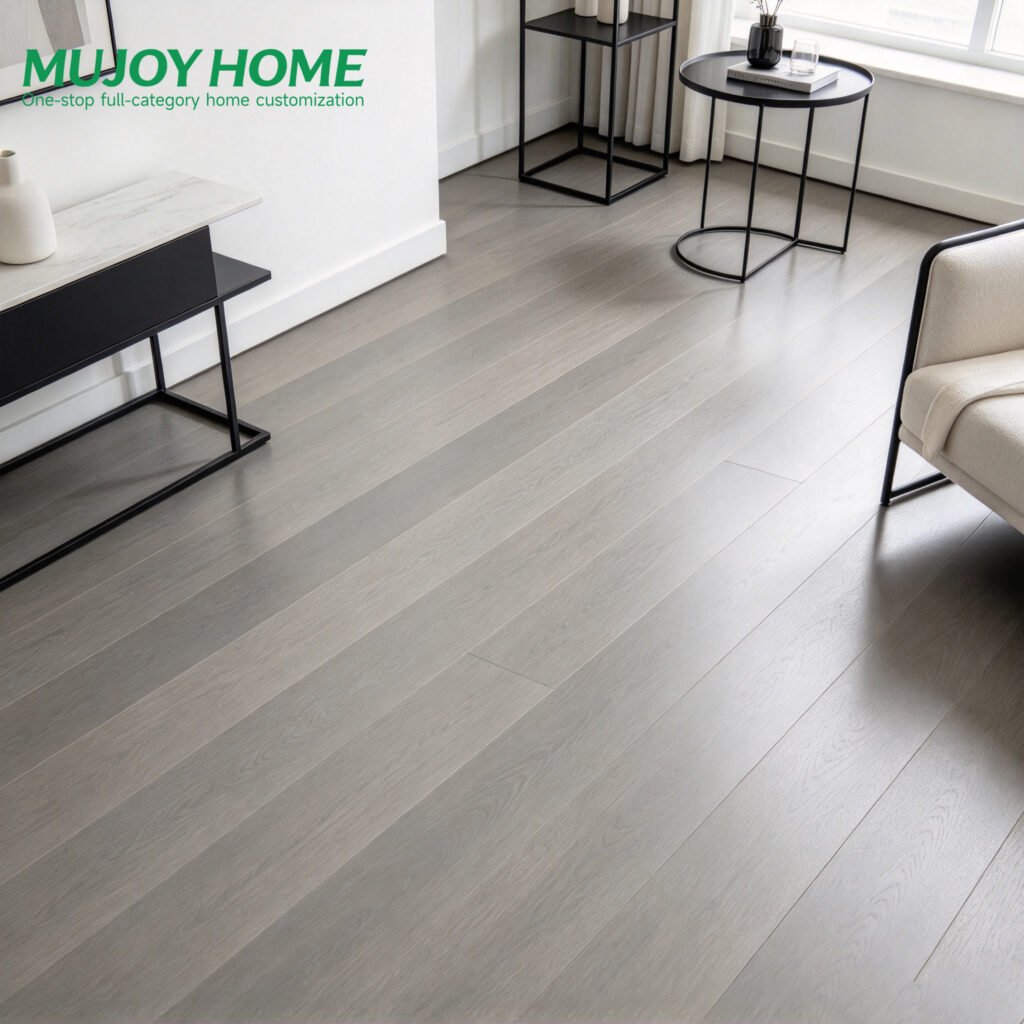 Walnut Chevron Pattern Engineered Wood Flooring Multi-layer Timber for Interior