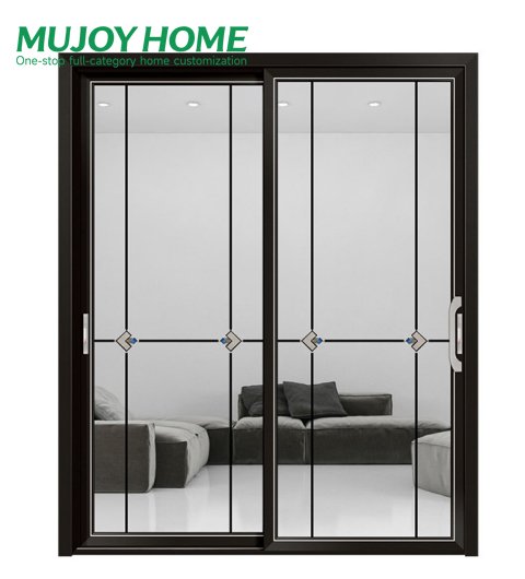 Aluminium Sliding Doors for Villa Patio Doors Double Glazed Windows Waterproof Modern
