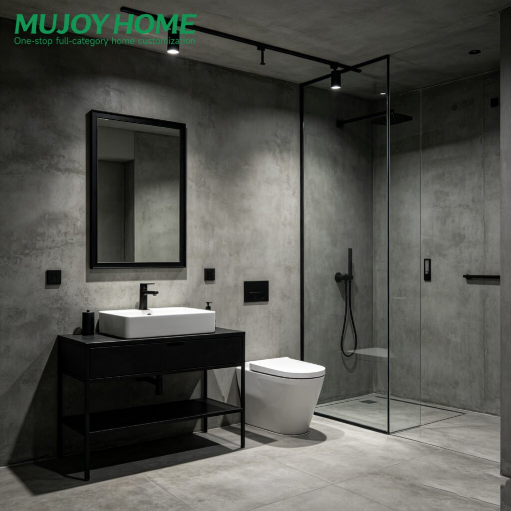 Luxury Modern Luxury Hotel Wall Mount Floating Bathroom Vanity With Smart Mirror