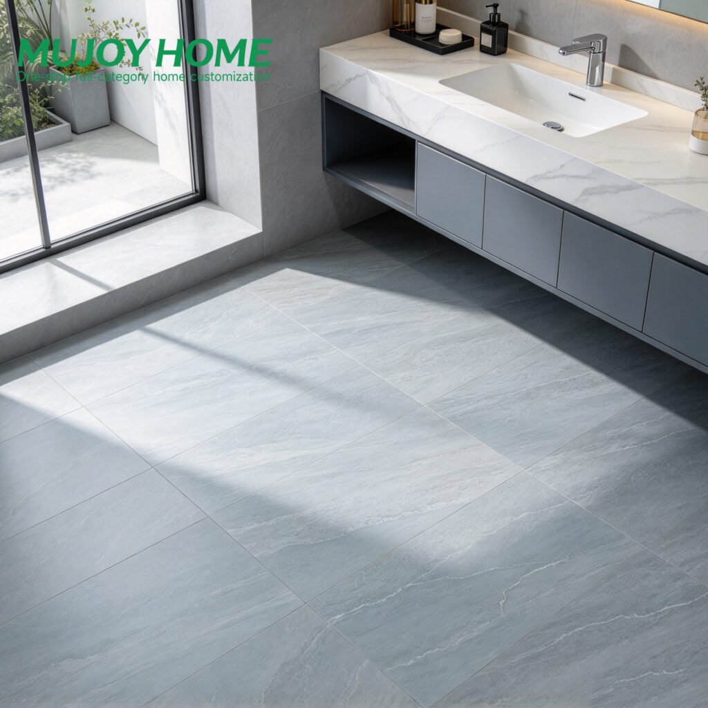 Full Glazed Polished Porcelain Tiles Marble Look Multi Color Square Floor Wall Tile for Villa