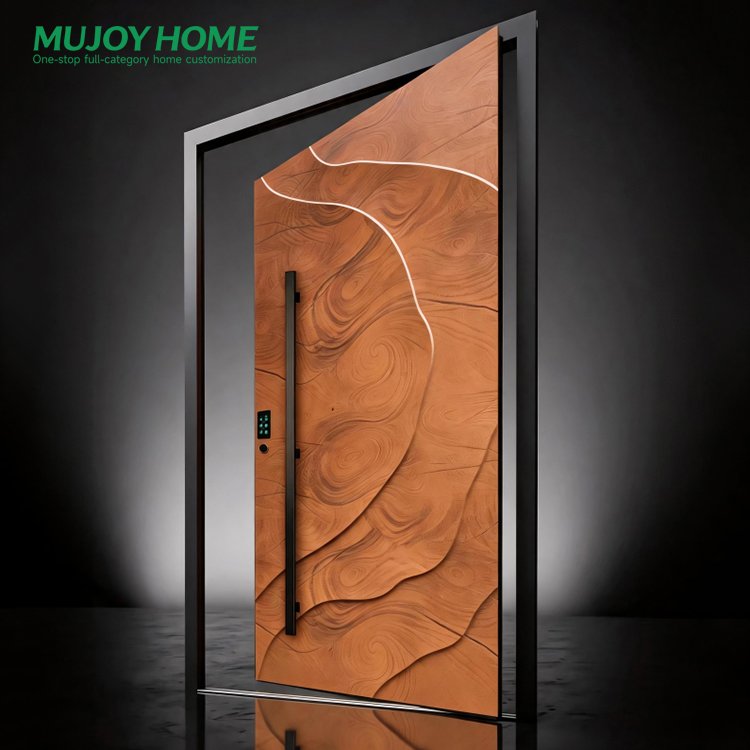 Wholesale Luxury Off Axis Revolving Door European Aluminum Entry Door