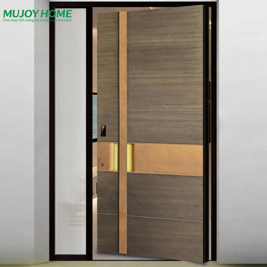 Custom Pivot Entry Door Original Manufacturer for Customized Quality Solid Entrance Door