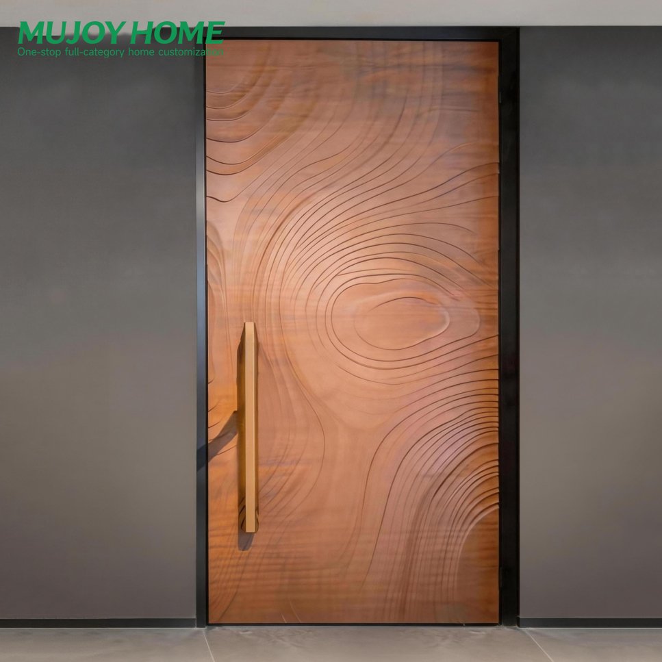 Villa Entry Door Durable Outdoor Entrance Gate Luxury Villa Household Security Door