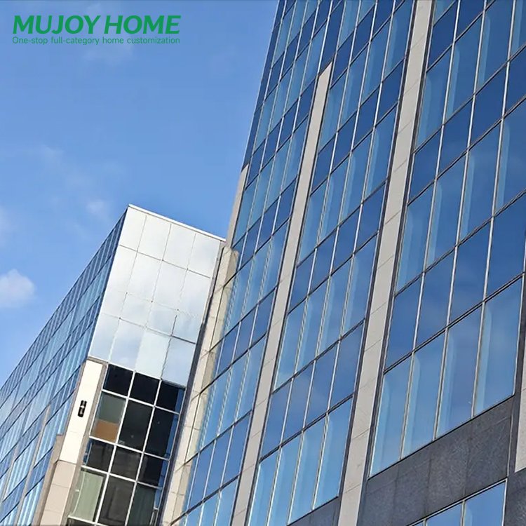 Craft Exquisite Glass Curtain Wall Support Customizable Multi Scene for Hospital Application