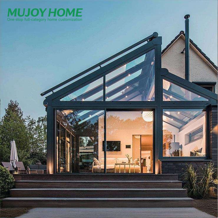 Patio Enclosure Sunroom Modern Sun Room Conservatory Sliding Glass Sunroom Kits